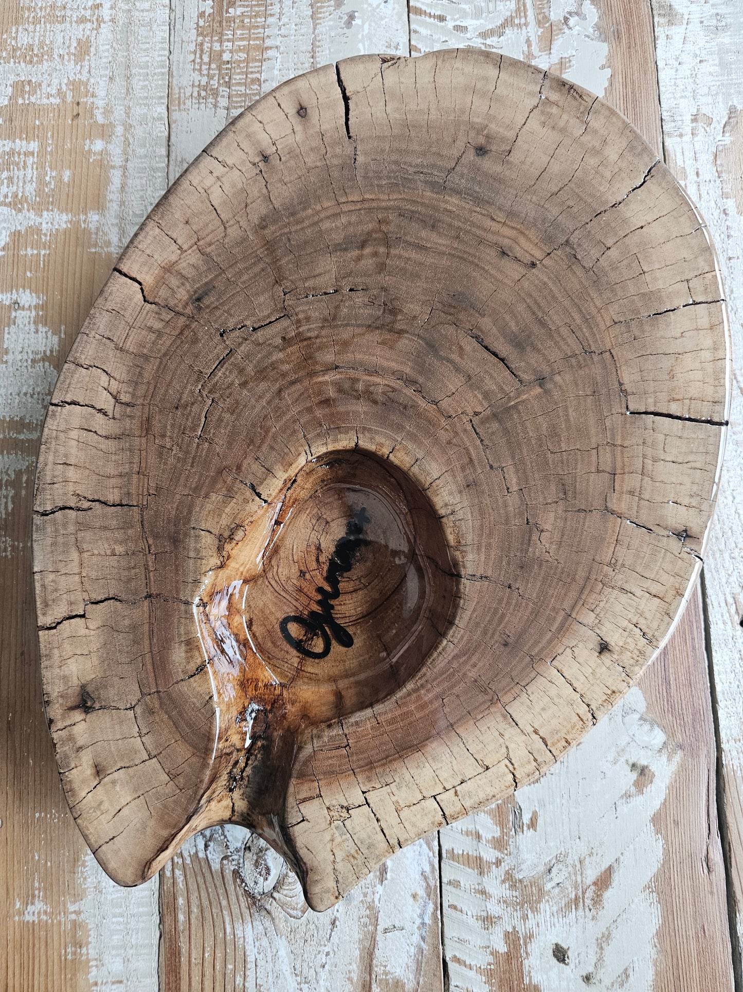 Custom Live Edge Charcuterie Board