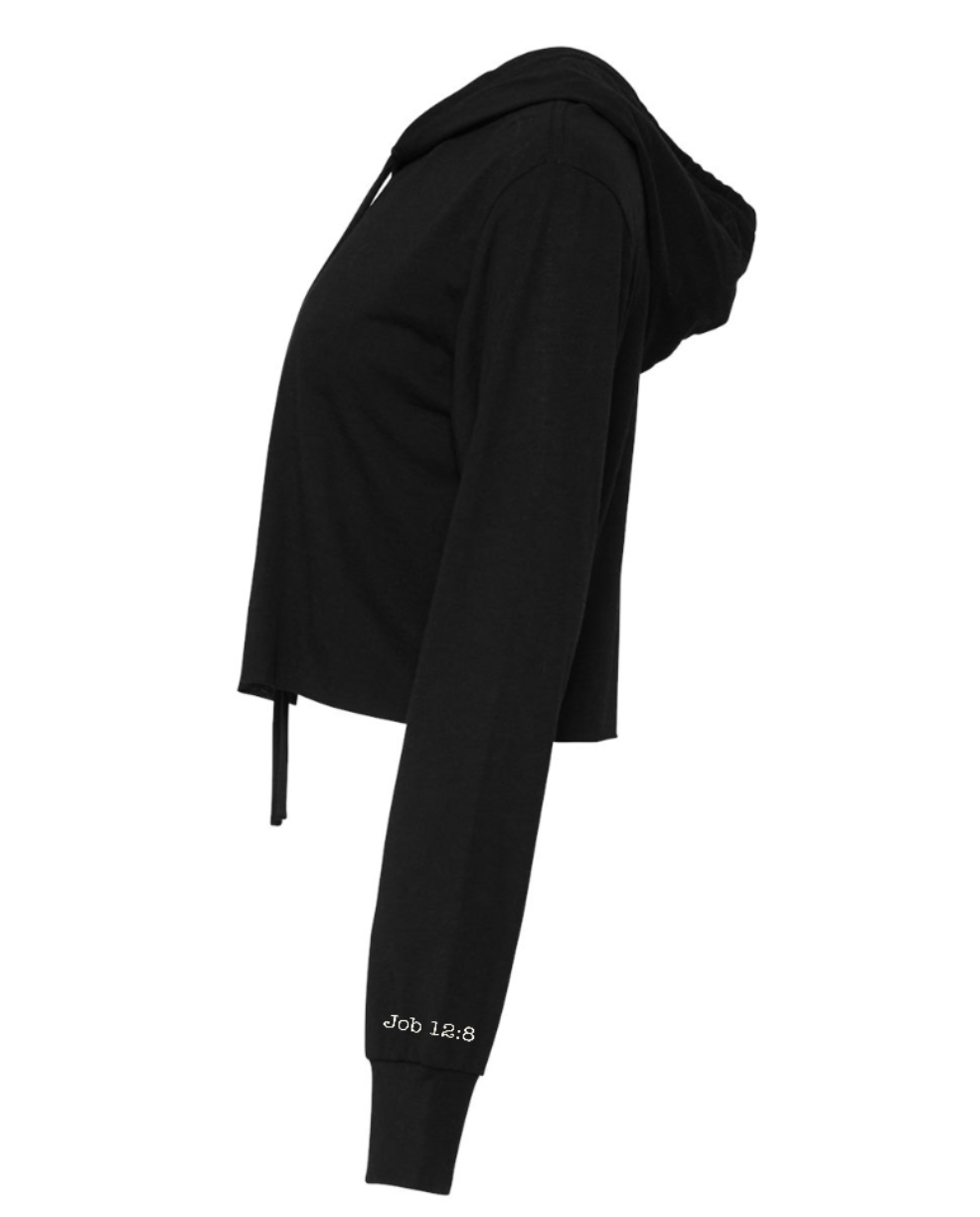 Women’s Triblend Crop Hoodie