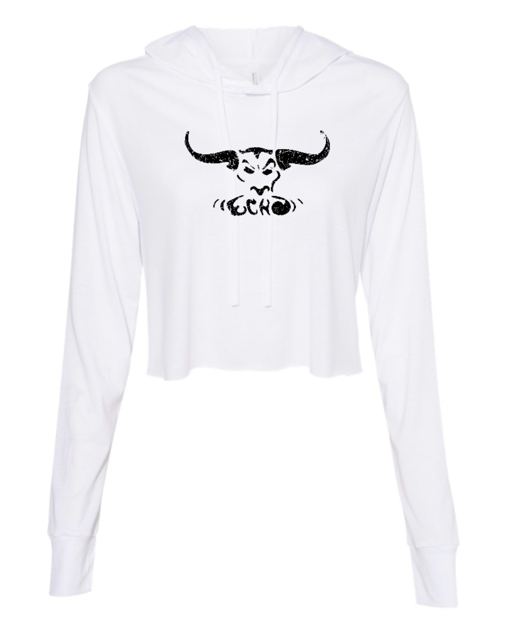 Women’s Triblend Crop Hoodie