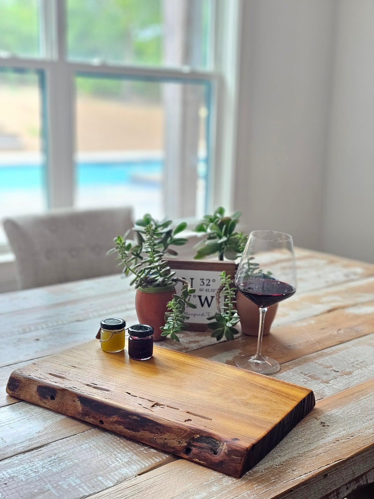 Live Edge Osage Orange Charcuterie Board