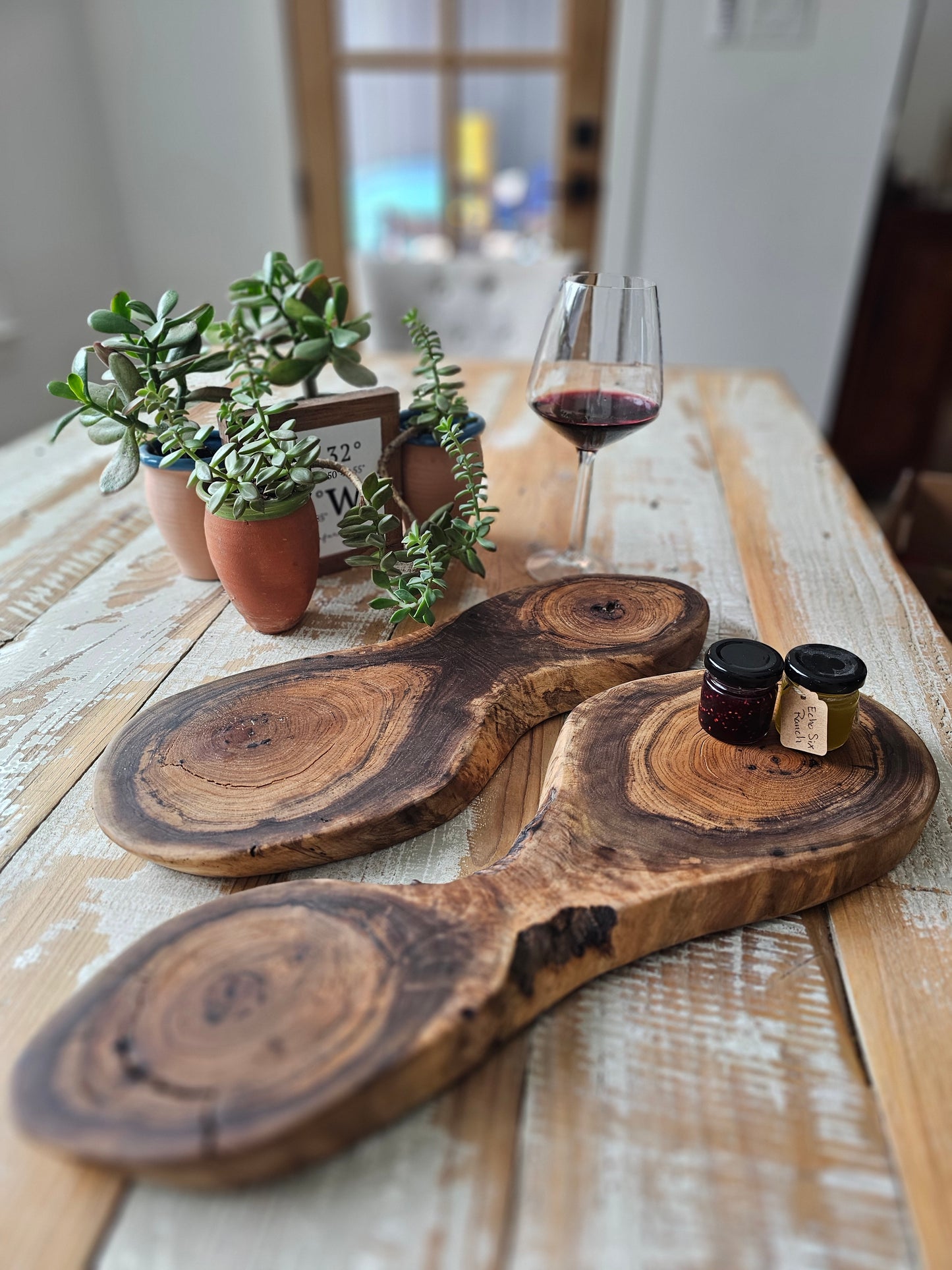 Black Walnut Twin Charcuterie Boards