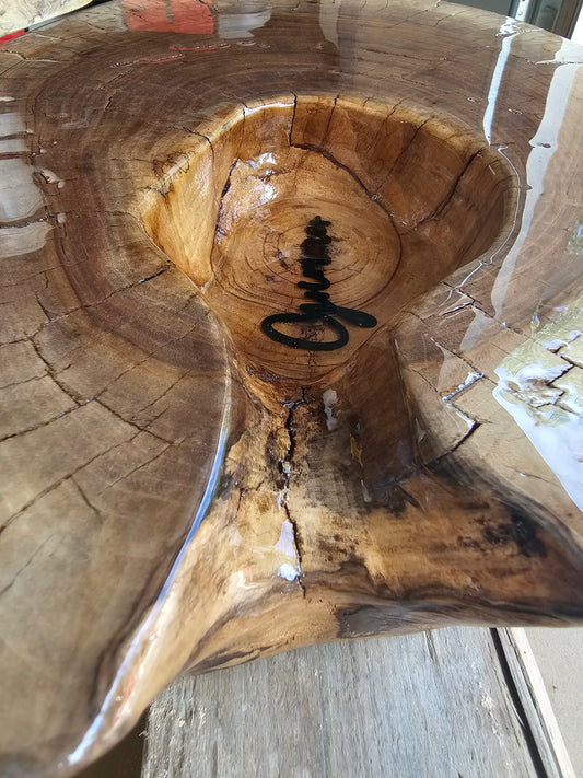 Custom Live Edge Charcuterie Board