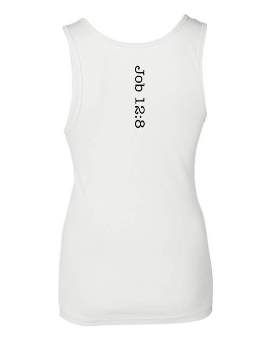 Women's Baby Rib Tank - White