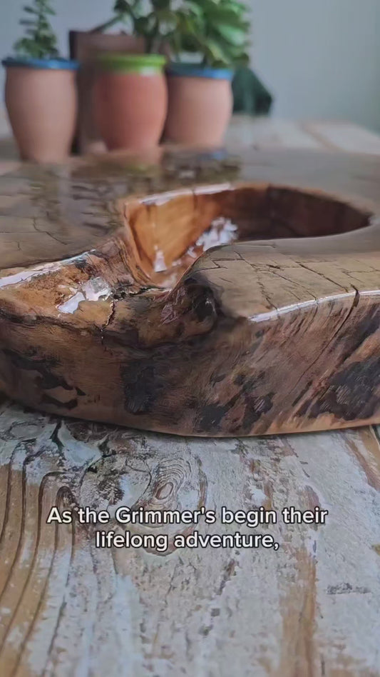 Custom Live Edge Charcuterie Board